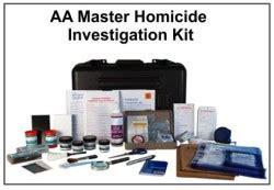 AA Master Homicide Investigation Kit Homicide Investigation Kit