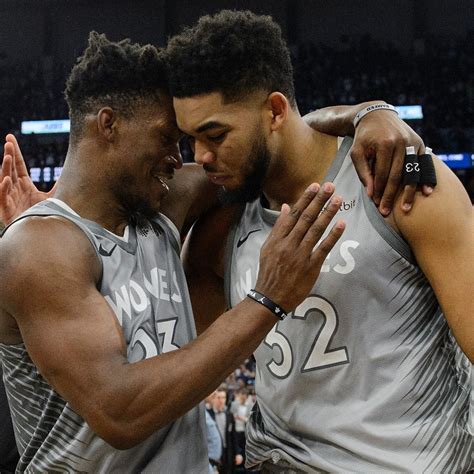 Jimmy Butler Doesn't Focus on Trade, Says He's 'Cool' with Karl-Anthony Towns | News, Scores ...