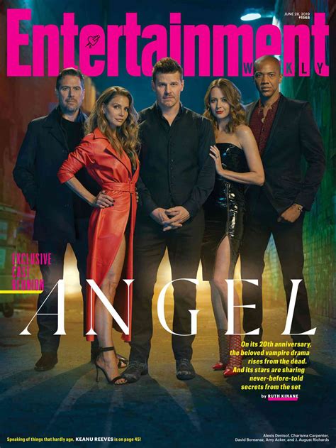 EW reunites Angel cast and creators for 20th anniversary of vampire show