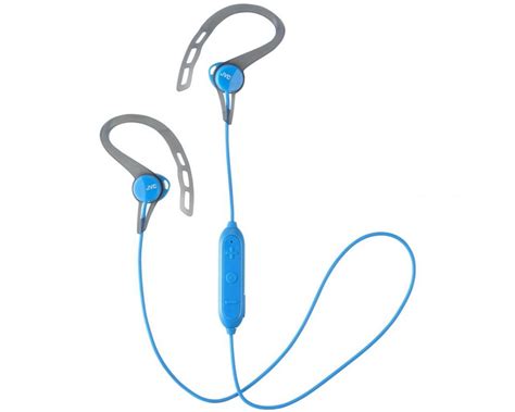 JVC Wireless Bluetooth Sport Headphones HA-EC20BT-A - Blue Inner Ear / Ear Clip 4975769449185 | eBay