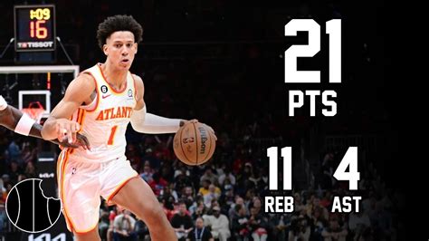 Jalen Johnson Highlights | Pelicans vs. Hawks | 4th Nov 2023 - YouTube