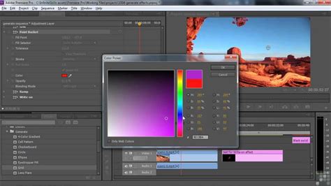 Adobe Premiere Pro CS6 Tutorial | Generate Effects | Infiniteskills - YouTube