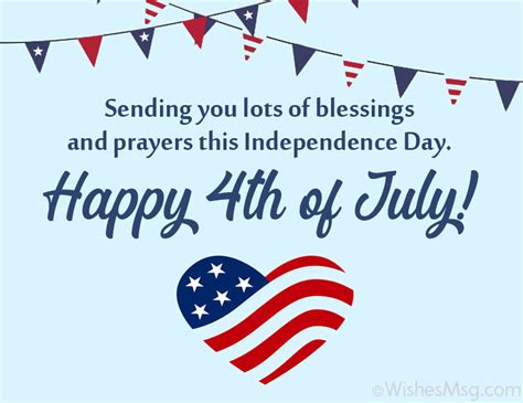 100+ Happy 4th of July Wishes, Greetings & Quotes - WishesMsg