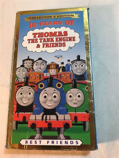 10 Years Of Thomas The Tank Engine Vhs Video Cassette Tape Etsy Singapore | Images and Photos finder