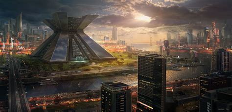 The Pyramid by Bogdan-MRK.deviantart.com on @deviantART | Futuristic ...