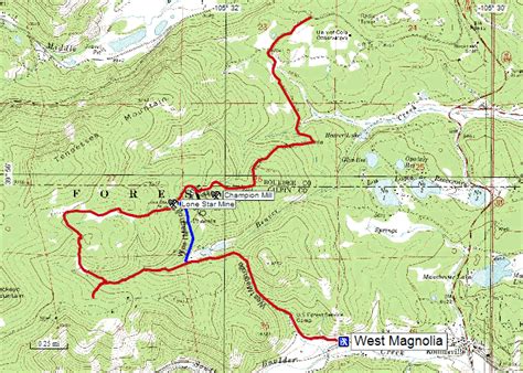 LONE STAR TRAIL MAP TEXAS - ToursMaps.com