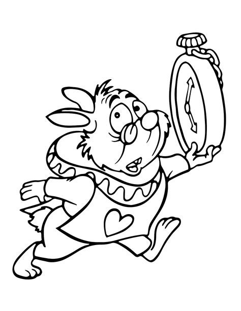 30+ Alice In Wonderland Coloring Pages For Kids | Alice and wonderland ...