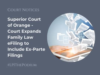 Superior Court of Orange - Legal Professionals, Inc. - LPI : Legal ...