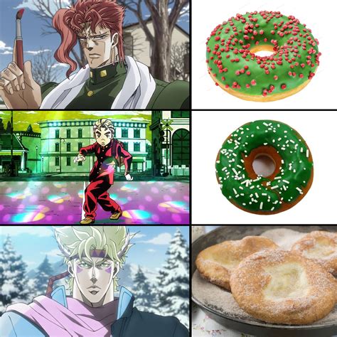 All this talk about Kakyoin and Koichi being donuts, but have you ever ...