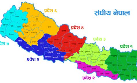 Map Of Nepal Png