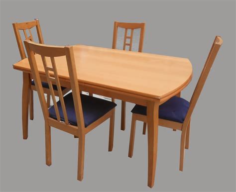 Uhuru Furniture & Collectibles: IKEA Dining Table + 4 Chairs REDUCED -SOLD