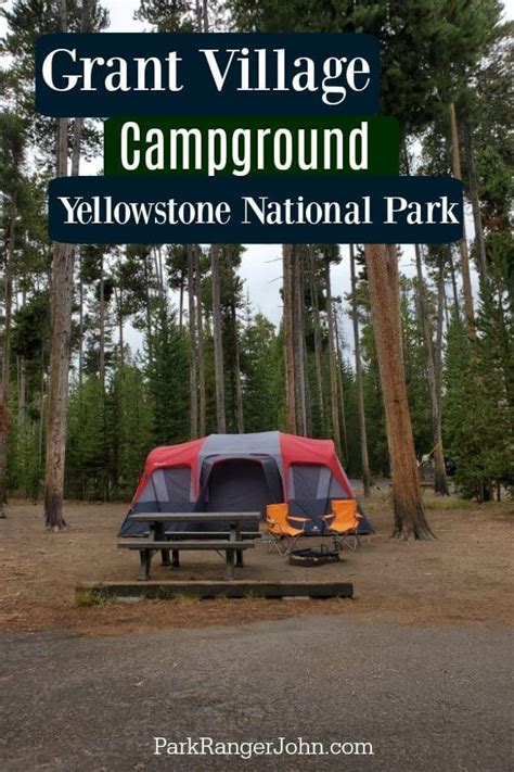 Grant Village Campground - Yellowstone National Park | Yellowstone ...