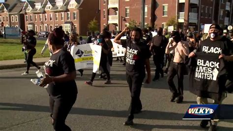 March held in Louisville on 'National Day of Action' to protest police ...