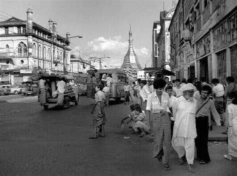 Yangon, circa 1983 History Of Myanmar, Old Photos, Vintage Photos, Rangoon, Ethnography, Burma ...