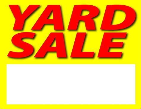 Diy Printable Awesome Garage Sale Signs For Our Upcoming Community - Free Printable Yard Sale ...