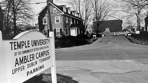 Recalling 60 Years As A Campus Of Temple | Temple University Ambler Campus