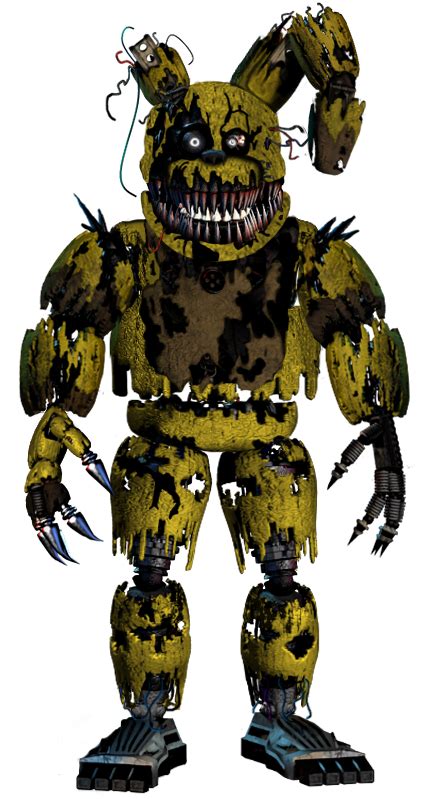 Fnaf 4 Nightmare Spring Bonnie V2 by ajosterio on DeviantArt