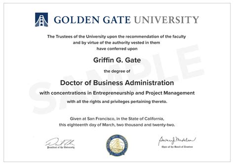 Doctor of Business Administration (DBA) from GGU | upGrad