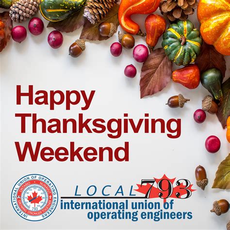 Happy Thanksgiving weekend – IUOE Local 793