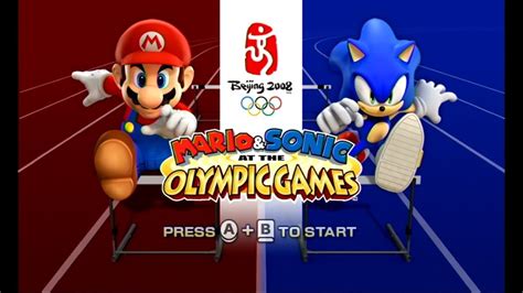 Mario & Sonic At The Olympic Games (Beijing 2008) - Rankings + Collections - YouTube