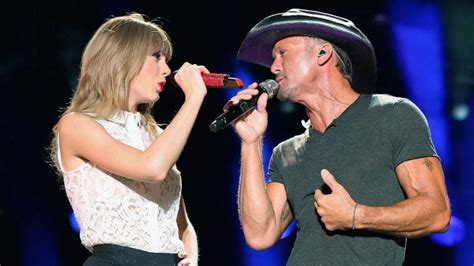 Tim McGraw admits Taylor Swift made him feel old by naming debut single after him - ABC News