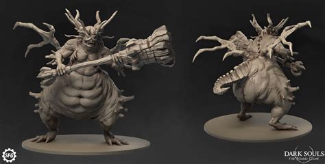 ArtStation - Dark Souls Boardgame - Asylum Demon, Thomas Lishman | Dark ...