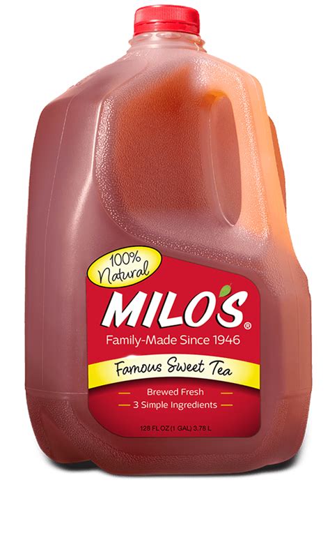 Milo's Famous Unsweet Tea - 2 Simple, High-Quality Ingredients