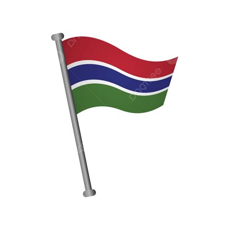 Gambia Flag, Gambia, Flag, National PNG and Vector with Transparent ...