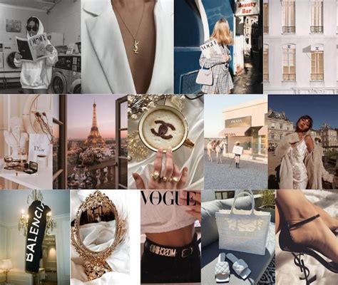 Boujee Fashion Aesthetic Wall Collage Kit digital Download - Etsy | Aesthetic desktop wallpaper ...