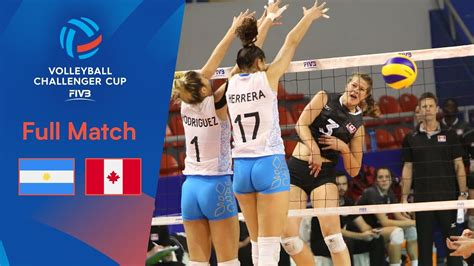 ARGENTINA vs CANADA | Full Match | 2019 FIVB Women’s Volleyball ...