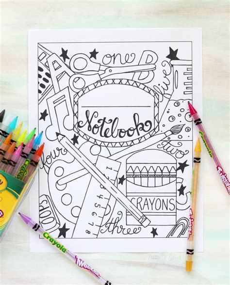 Coloring Page Binder Cover Printable / Coloring Binder Covers by Bobbi Bates | Teachers Pay ...