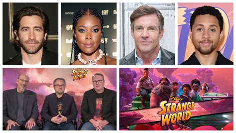 Exclusive: Strange World interviews with Jake Gyllenhaal, Gabrielle Union, Dennis Quaid ...