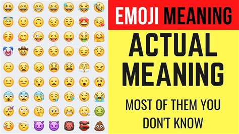 Emoji Meaning - Learn When to Use Which Emoji | All Emoji Meaning https://youtu.be/e03rYmOtD_E ...