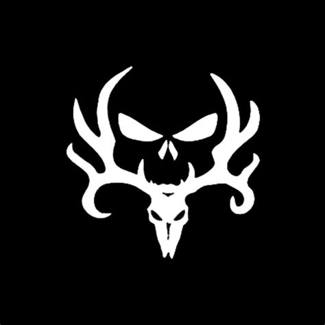 Bone Collector Skull Buck Punisher Inspired Decal Sticker | 6-Inches By ...