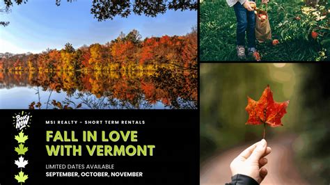 Top 5 Reasons to Visit Vermont this fall!