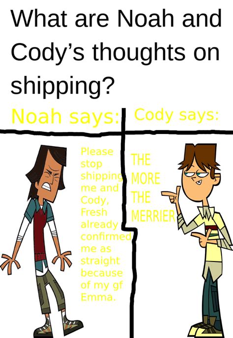 Cody can relate to this post : r/Totaldrama