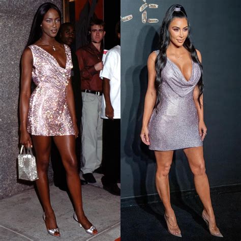 Vintage Fashion Kim Kardashian and 90s Supermodels Wearing the Same ...