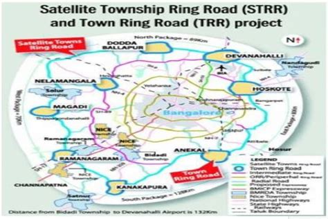 Bengaluru Satellite Town Ring Road: PM Modi To Lay Foundation Stone ...