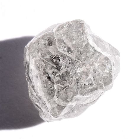 3.90 carat white rough diamond cube – The Raw Stone