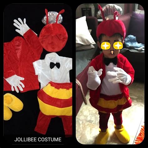 Jollibee Costume, Babies & Kids, Babies & Kids Fashion on Carousell