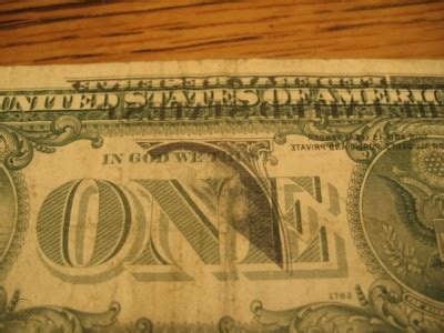 1995 US ONE DOLLAR BILL MISPRINT ERROR | #139408341