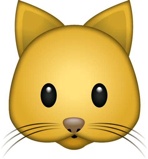 Download Cat Emoji Image in PNG | Emoji Island