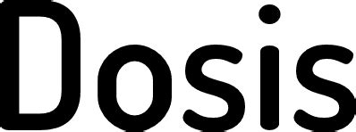 Dosis SemiBold font | Fonts2u.com