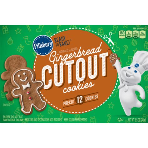 Pillsbury Has Ready To Bake Gingerbread Cutout Cookies To Save You Time During The Holidays