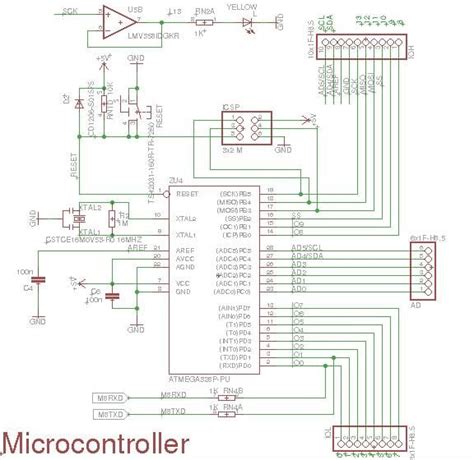 Arduino Uno Circuit Diagram - Wiring Digital and Schematic