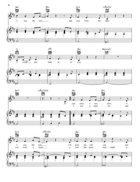 Fade Into You By Shane McAnally - Digital Sheet Music For Piano/Vocal/Guitar (chords Only ...