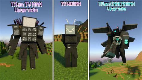 Titan CameraMan Mod Minecraft APK برای دانلود اندروید