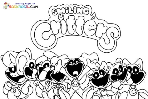 Disegni di Smiling Critters da Colorare