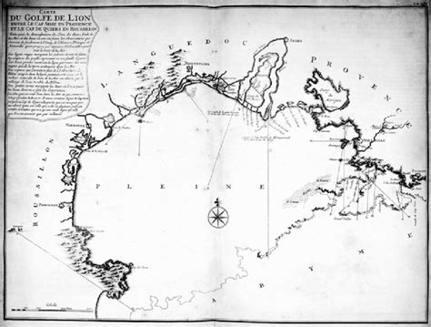 Photograph of the map of the Gulf of Lion, Amsterdam, 1725 will be of... | Download Scientific ...