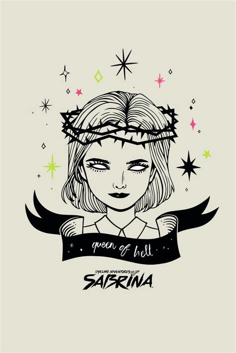 Wall Art Print The Chilling Advenures of Sabrina - Queen of hell ...